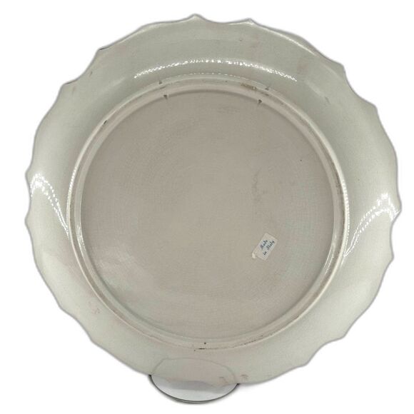 Intrada Italy Majolica Four Seasons Wall Decor Handcrafted Ceramic12" Plates - Picture 5 of 9